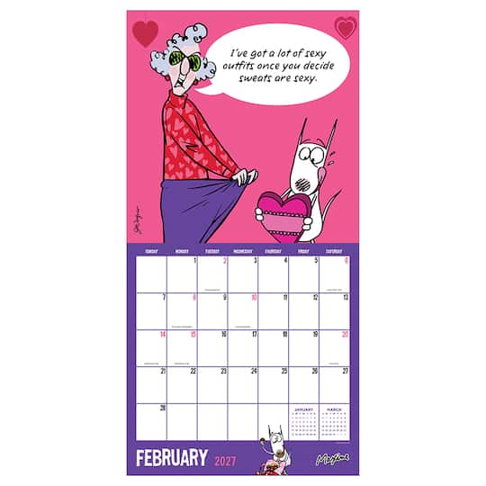 2027 Maxine Wall Calendar